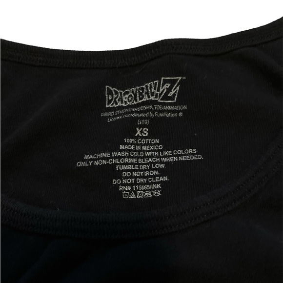 Dragon Ball Z (BROLY GREEN HAIR SUPER SAIYAN), black tank top - Picture 4 of 5